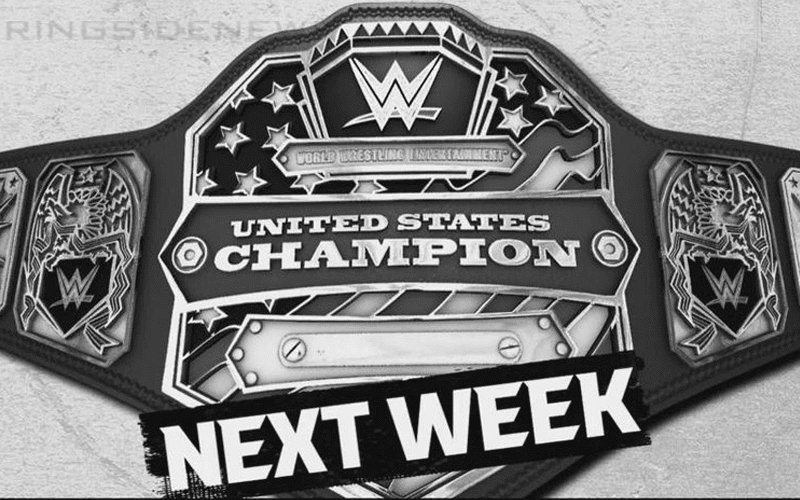 WWE To Address United States Title Status Next Week