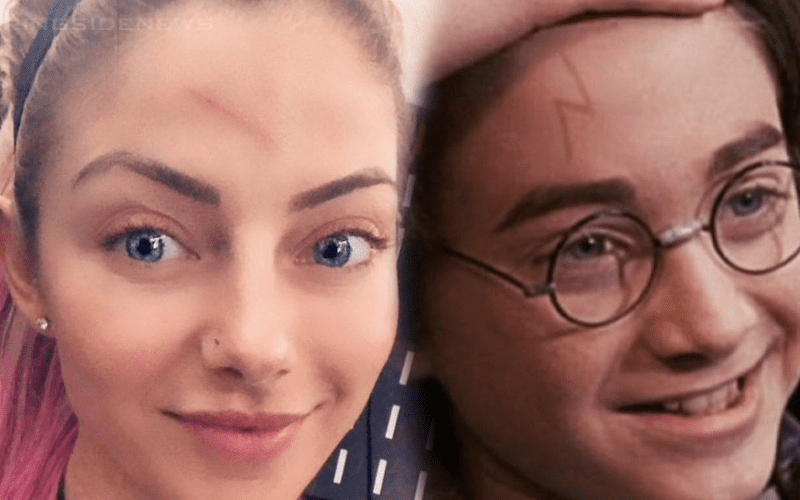 Cut On Alexa Bliss’ Forehead Is Bringing On The Harry Potter Jokes