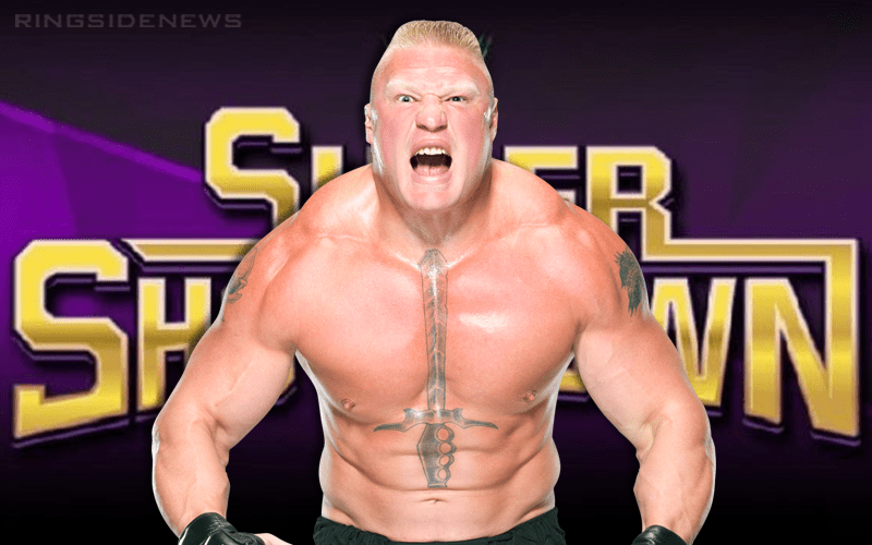 Brock Lesnar Reportedly Wrestling At WWE Super ShowDown In Saudi Arabia