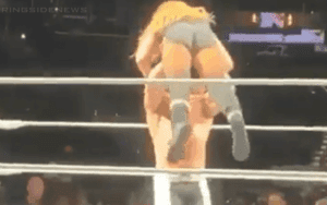 Watch Seth Rollins & Becky Lynch Reenact Dirty Dancing Scene In The Ring
