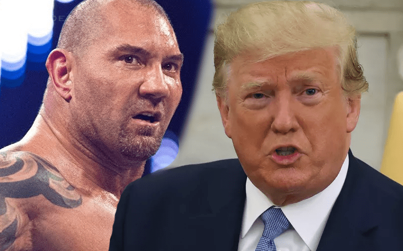 Batista Wants To Powerbomb Donald Trump