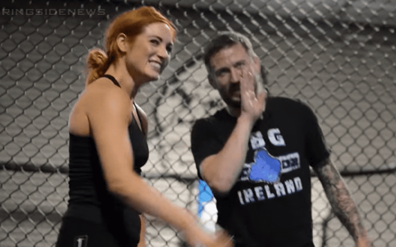 Watch Becky Lynch Take On Workout With Conor McGregor's Coach John Kavanagh