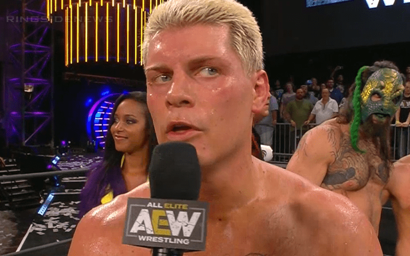 Cody Rhodes Receives Warning About How He’s Representing AEW