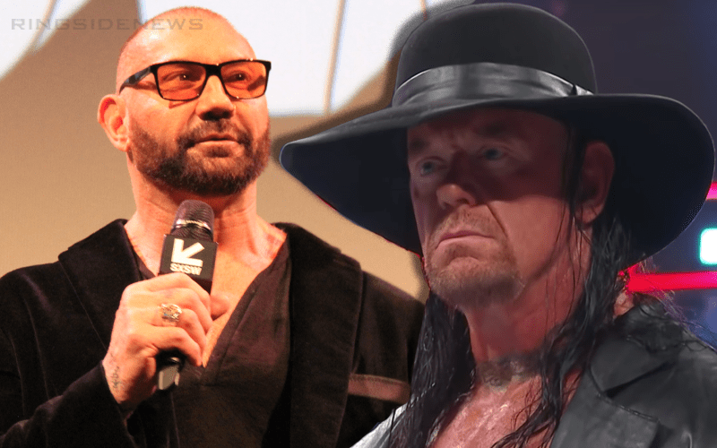 Batista Tried To Convince The Undertaker Not To Wrestle Goldberg