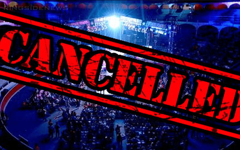 More WWE Events Cancelled
