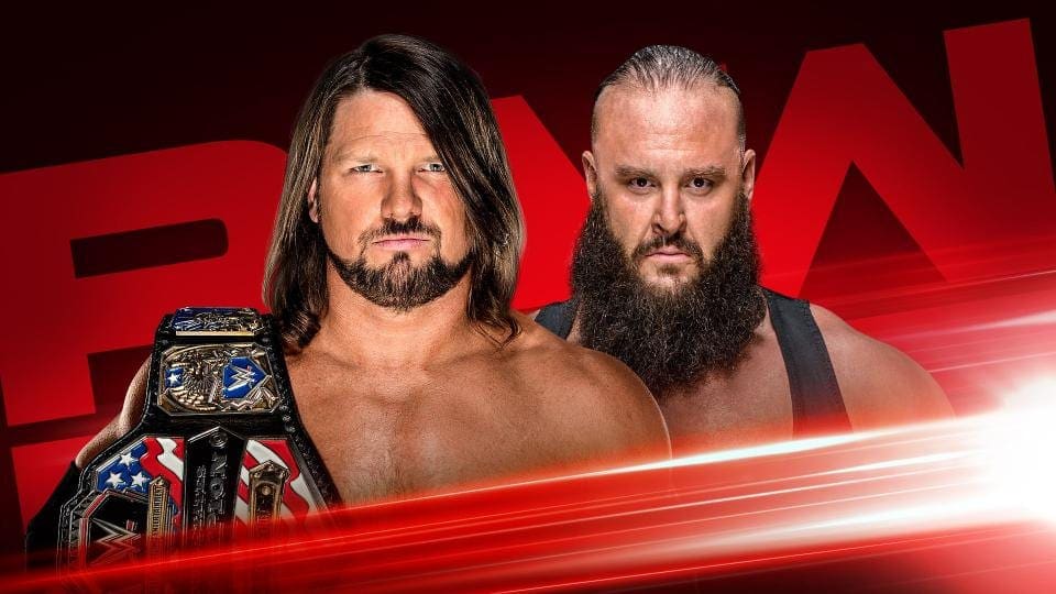 Confirmed Matches & Segment’s for Tonight’s Episode of WWE RAW