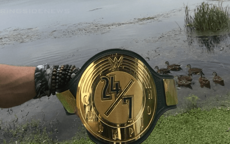 Elias Threatens To Throw WWE 24/7 Title Into A Lake