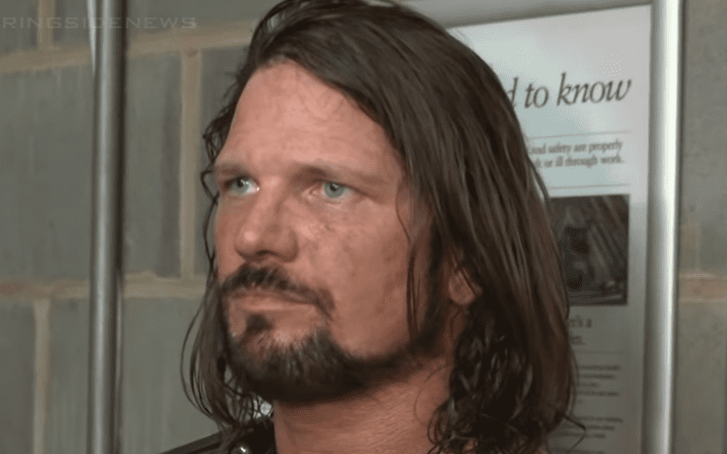 AJ Styles Reportedly ‘Spoke Up’ During Backstage Meeting Before WWE RAW