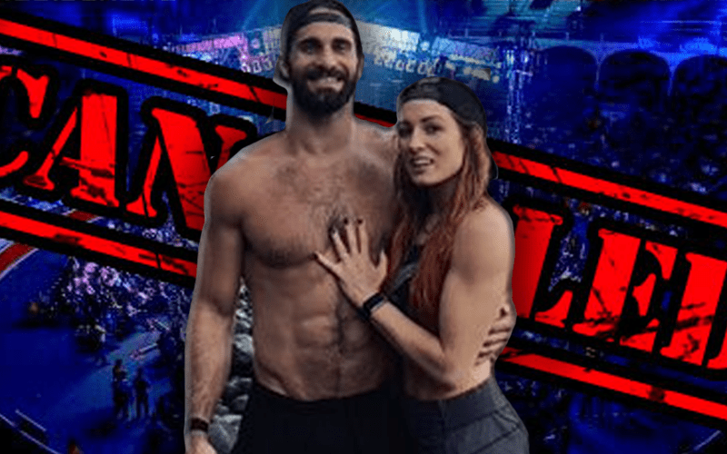 Seth Rollins & Becky Lynch’s Vacation Reportedly Caused WWE To Cancel Live Events