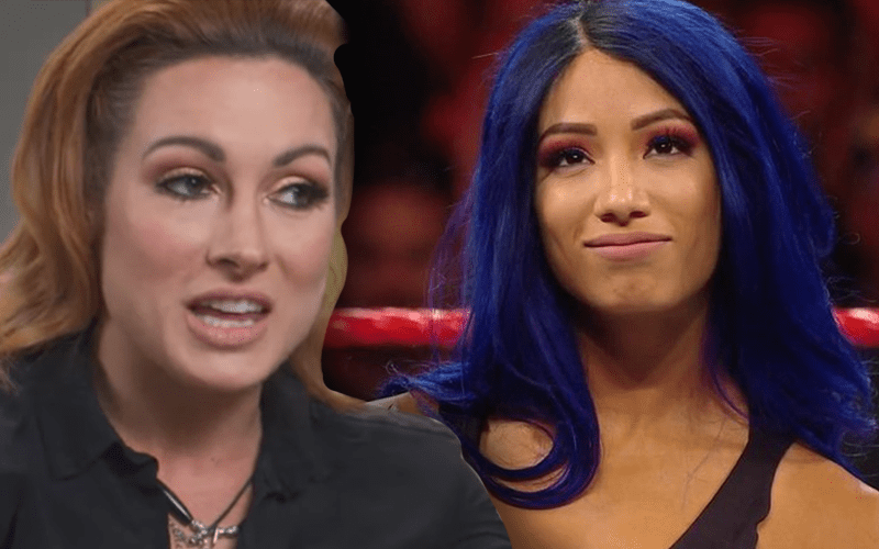 Becky Lynch Calls Sasha Banks Out Over Bad Promo On WWE Raw