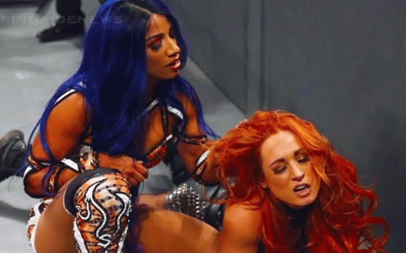 Sasha Banks Continues To Mock Becky Lynch After WWE RAW