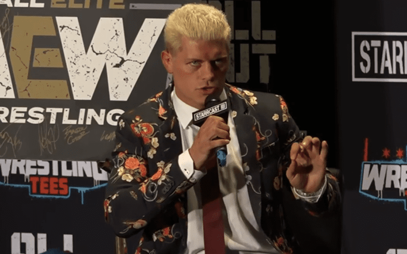 AEW Releases Statement On Cody Rhodes’ Involvement In Homophobic Chant