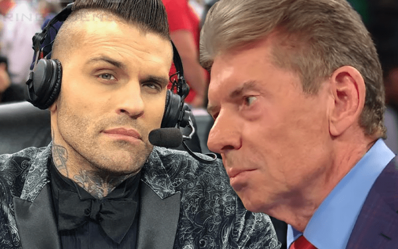 Corey Graves On Vince McMahon Yelling At Him While On Camera