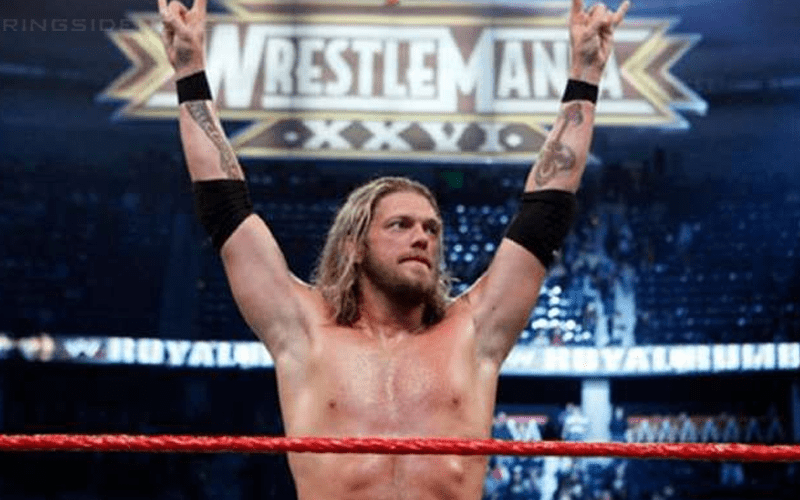 Edge Reveals Why He Never Got A Special WrestleMania Entrance