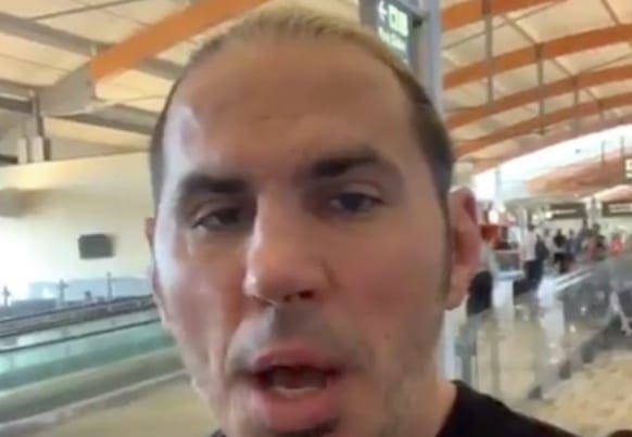Matt Hardy Amusingly Details His Travel Day From Hell