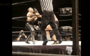 WATCH Jon Moxley Unmask Pentagon Jr At Indie Show