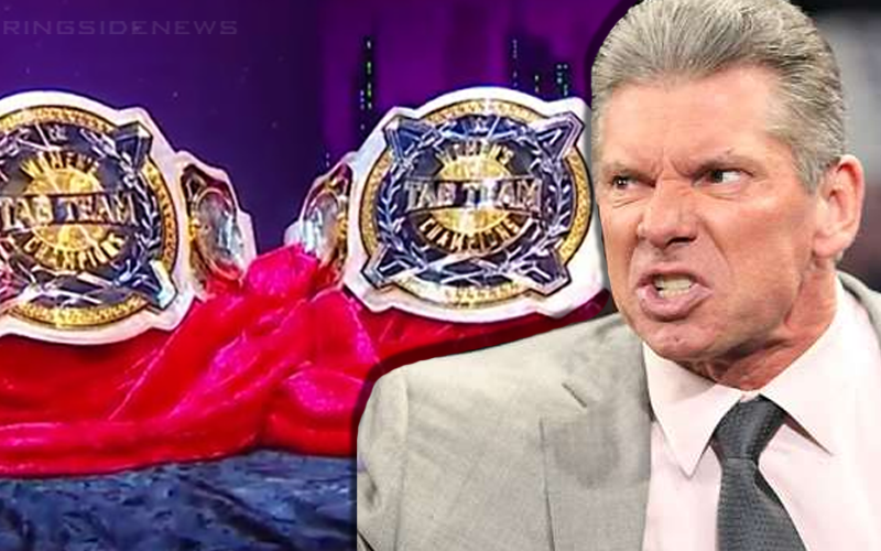 Vince McMahon Reportedly Didn’t Want WWE Women’s Tag Team Titles