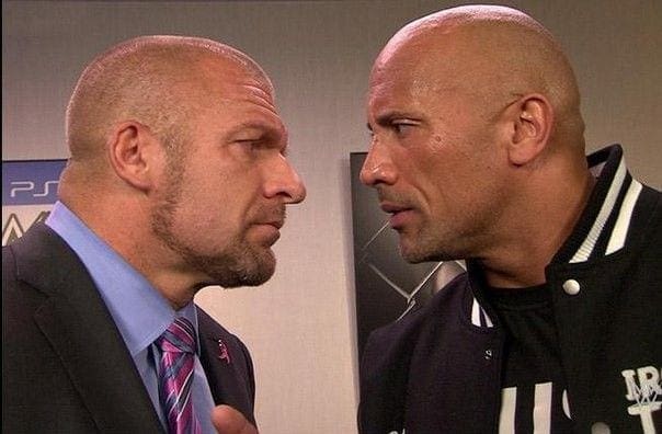 Triple H & The Rock Reflect On Great Spot From One Of Their Matches