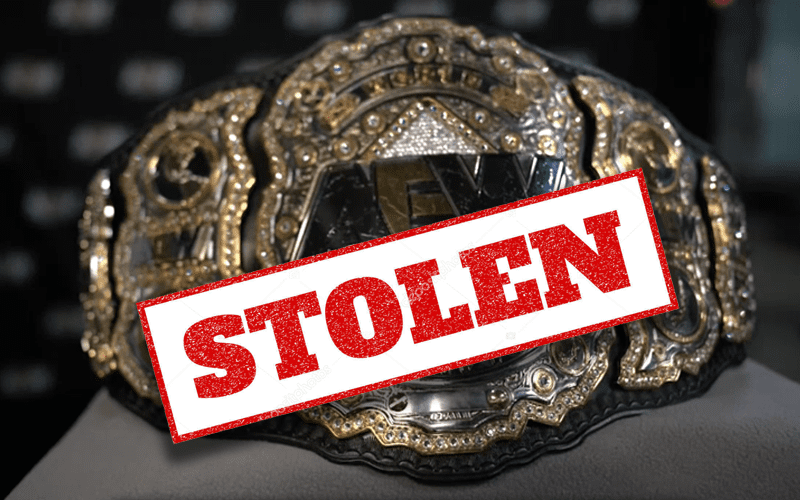 AEW Tried To Keep World Title Theft Quiet