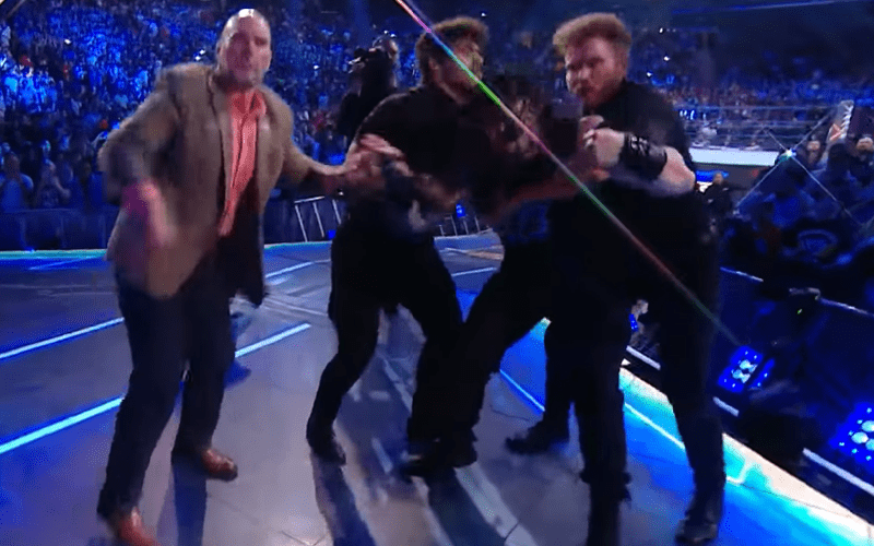 WWE Releases Crazy POV Camera Angle Of Roman Reigns & Rowan’s Brawl