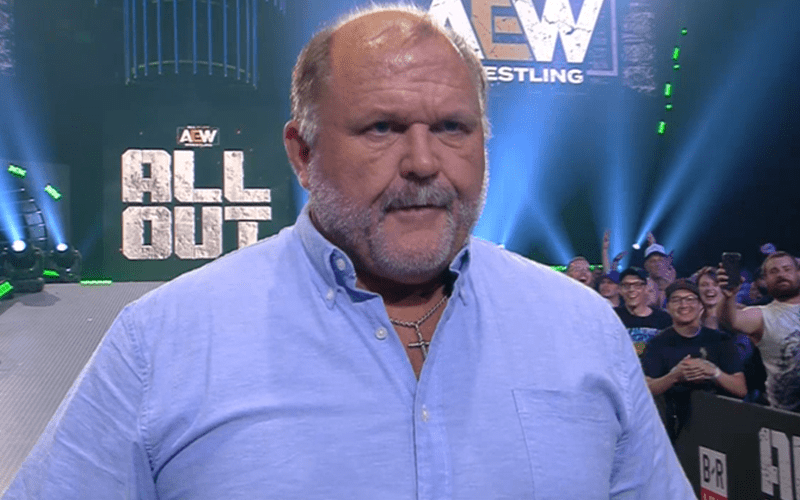 Why Arn Anderson Appeared At AEW All Out