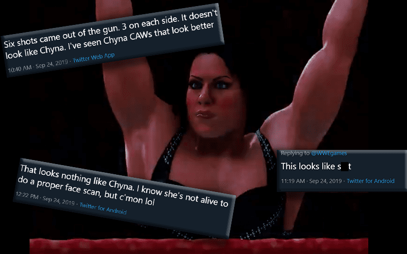 Fans Drag Chyna’s Appearance In WWE 2K20