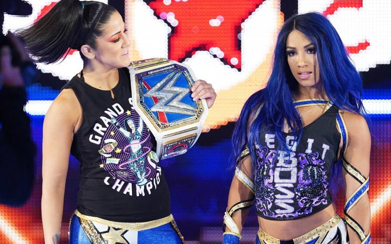 WWE Drops Tease For Bayley & Sasha Banks Feud