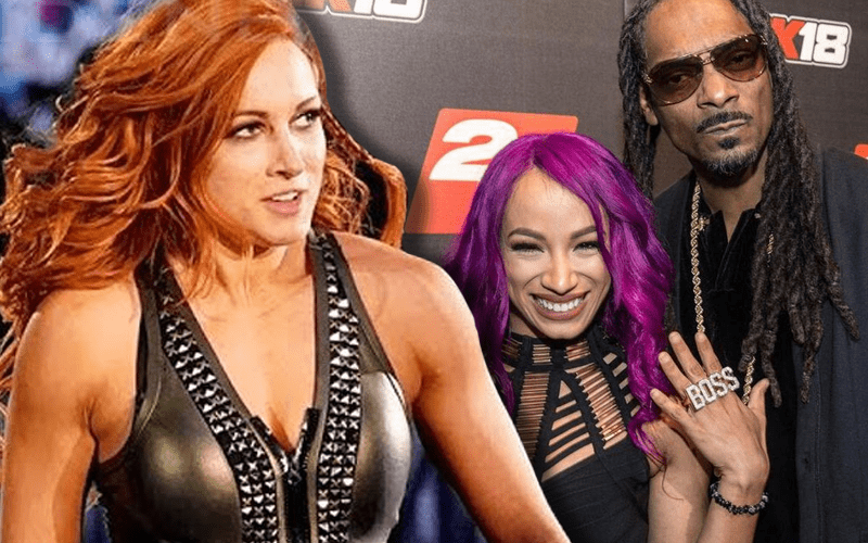 Becky Lynch Trolls Sasha Banks Being Related To Snoop Dogg
