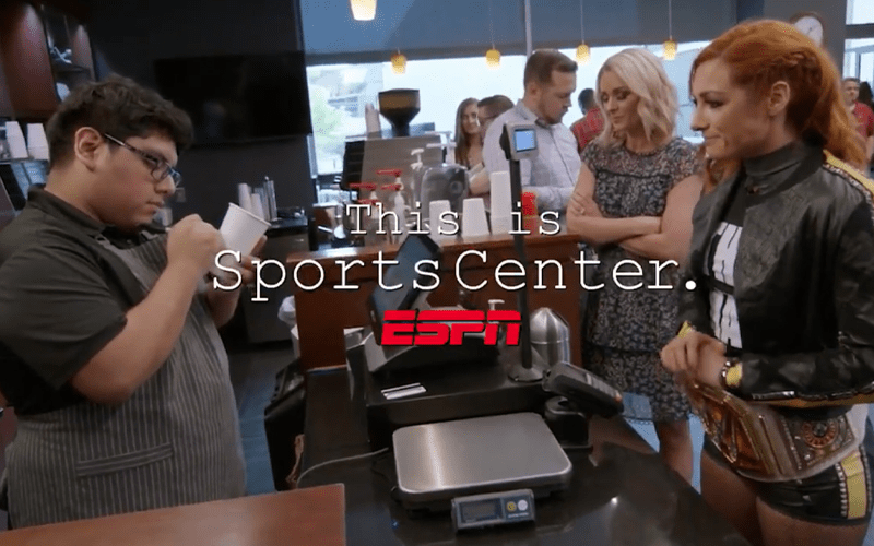 Watch Becky Lynch’s ESPN Sportscenter Commercials