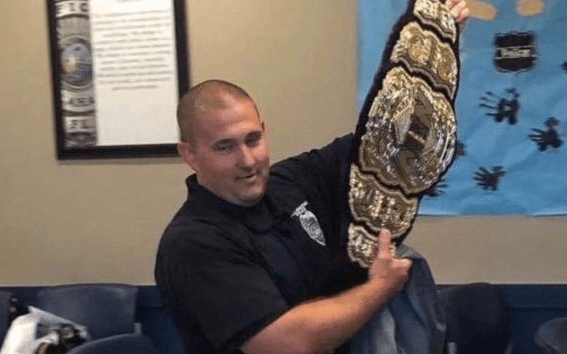 AEW World Title Has Been Recovered By Police
