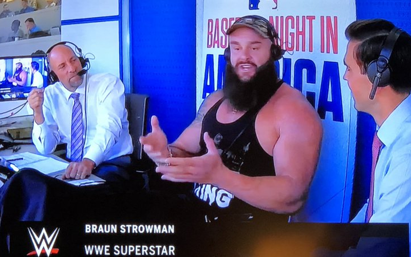 Fox Baseball Botches Stats About Braun Strowman’s WWE Career