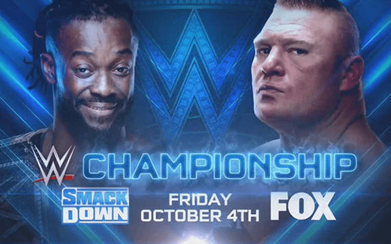 Why WWE Booked Kofi Kingston vs Brock Lesnar For SmackDown Fox Debut