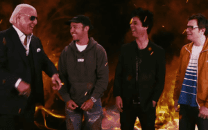 Watch Ric Flair Promote Green Day, Fall Out Boy, & Weezer Tour