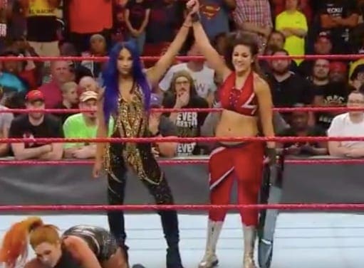 Sasha Banks & Bayley Celebrate After Dramatic Heel Turn On WWE RAW