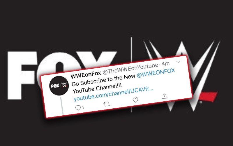 WWE On Fox Calls Out Imposter Account