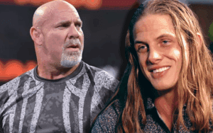 Goldberg Shades Matt Riddle In A Big Way
