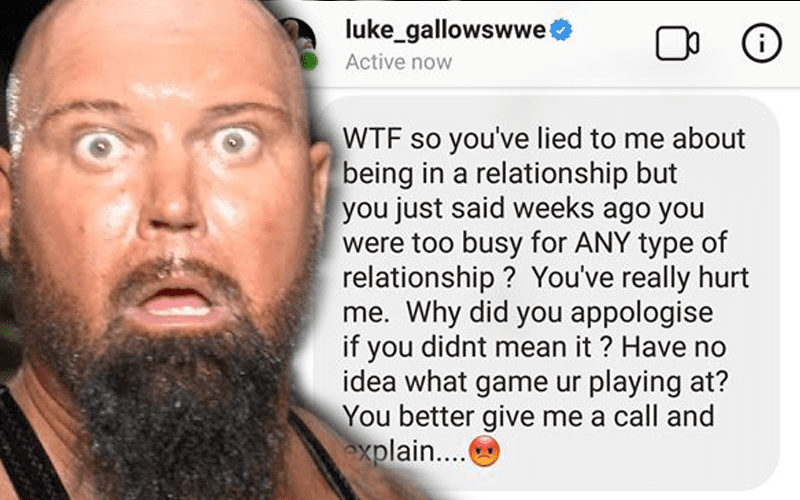 Luke Gallows Outed For Scandalous Activities On Tour With WWE