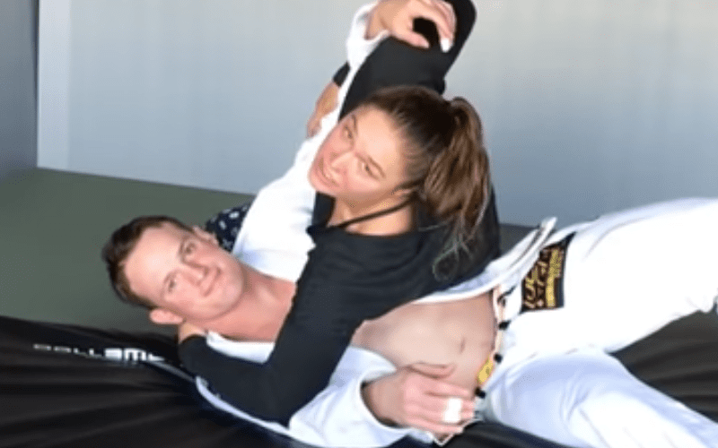 Ronda Rousey Demonstrates A Proper Judo Throw