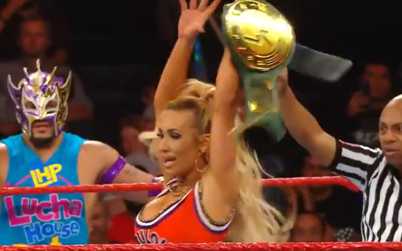 Watch Carmella Defeat R-Truth For The WWE 24/7 Title