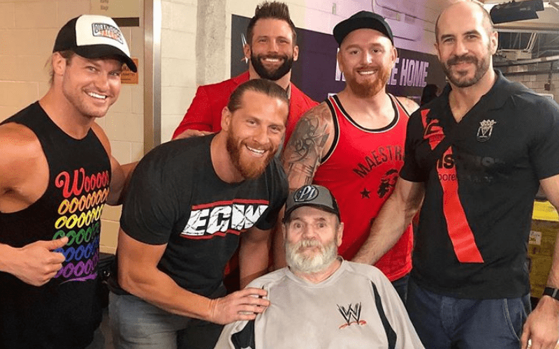 WWE Legend Howard Finkel Backstage With Superstars Months After Reported Stroke