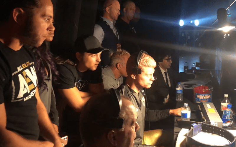 Was AEW Watching WWE NXT Backstage During Dynamite?