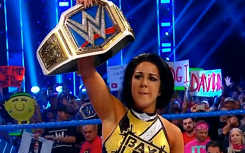 Bayley Becomes WWE SmackDown Women’s Champion