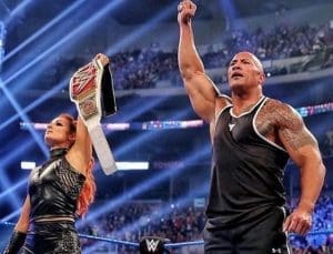 The Rock Praises Becky Lynch After Their SmackDown Segment