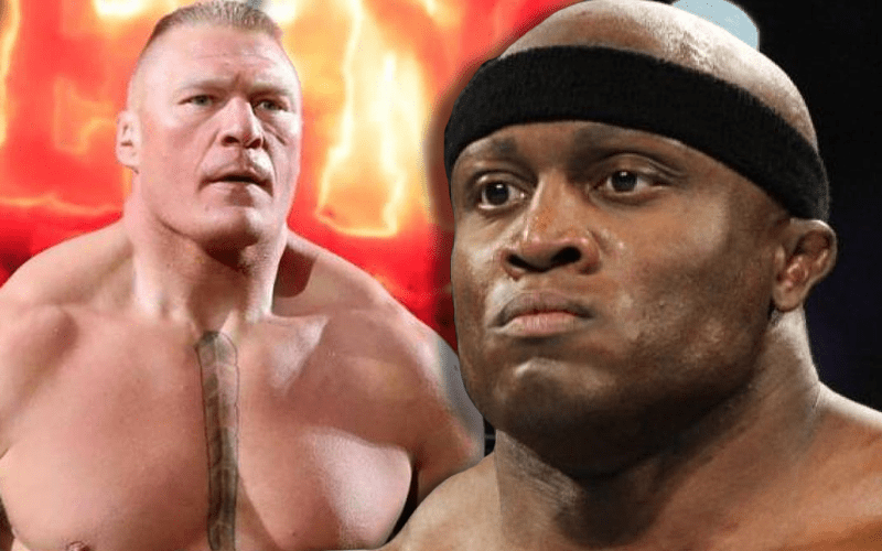 Bobby Lashley Has Never Said More Than Two Words To Brock Lesnar