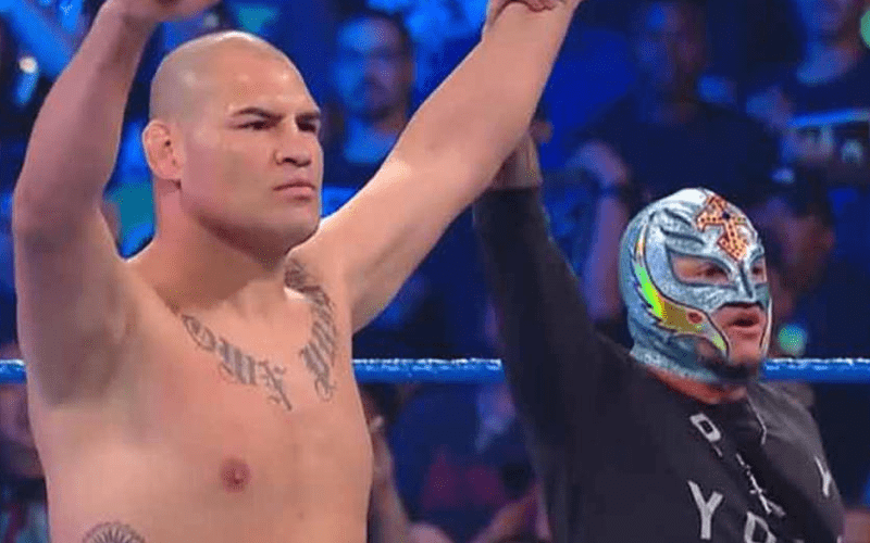 Rey Mysterio Comments On Cain Velasquez’s WWE Crown Jewel Strategy