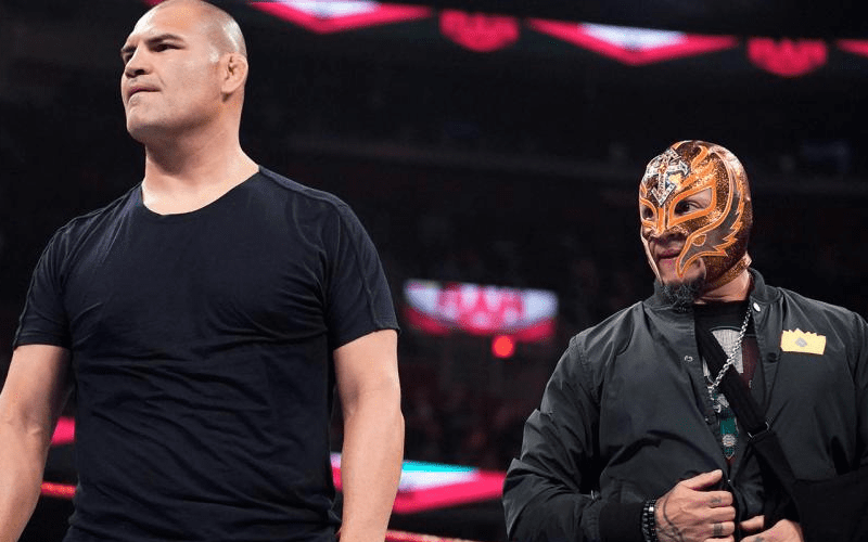 Rey Mysterio & Cain Velasquez Want Tag Team Titles In WWE