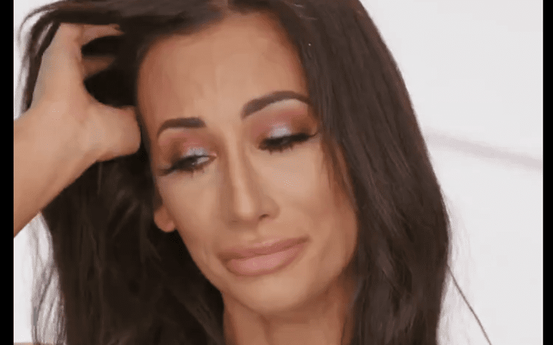 Carmella Weeps When Talking About Being Called A Homewrecker