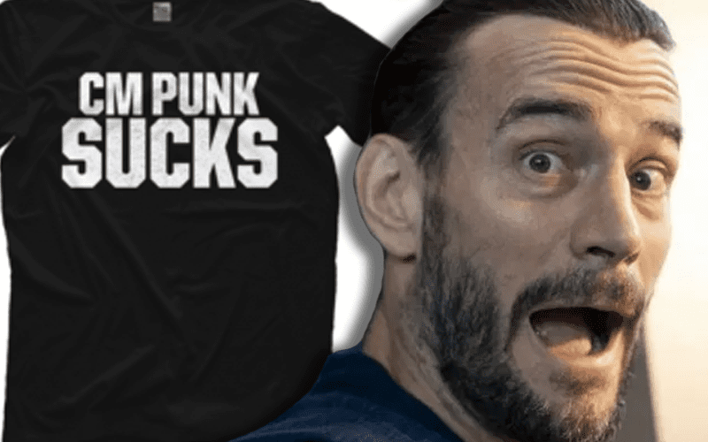 CM Punk Now Selling ‘CM Punk Sucks’ Merch