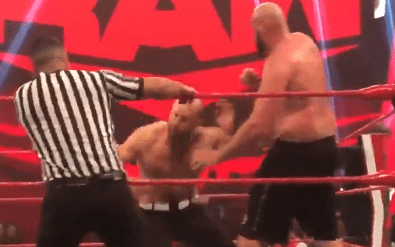 Tyson Fury Knocks Out Cesaro After WWE RAW