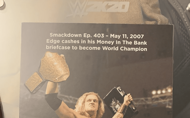 Edge Making Things Right After WWE 2K20 Ultimate Edition Rips Off Fans